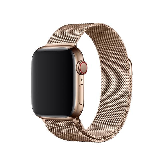 44mm Gold Milanese Loop